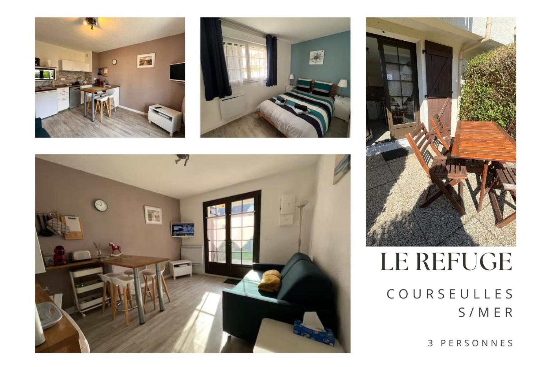 Le Refuge Marin Apartment Курсел-сюр-Мер Екстериор снимка